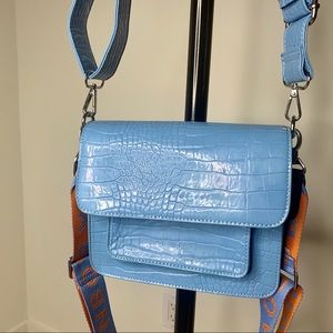 HVSIK Baby Blue Crossbody Bag